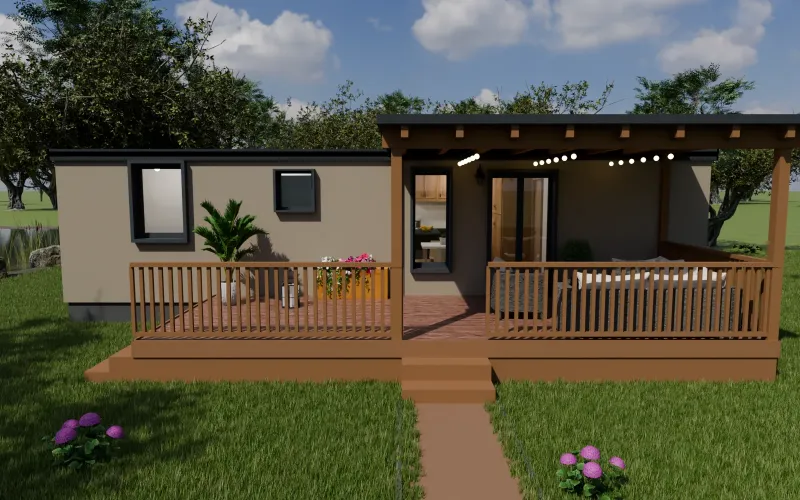 Front · 3D-Visualisierung