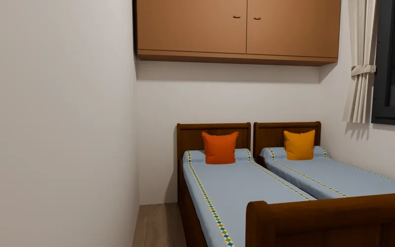Kinderzimmer 1 · 3D-Visualisierung